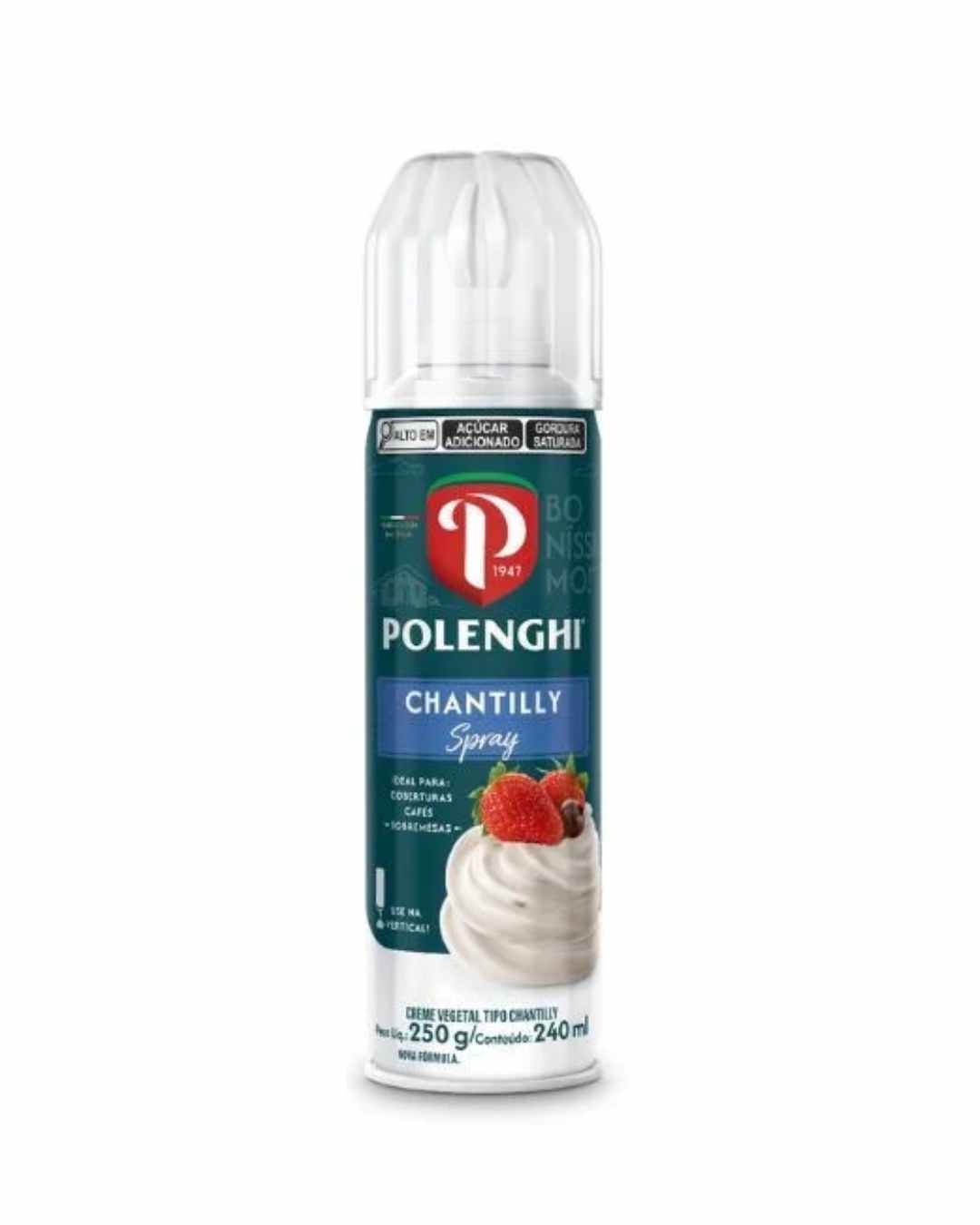 Chantilly Spray Polenghi 250g